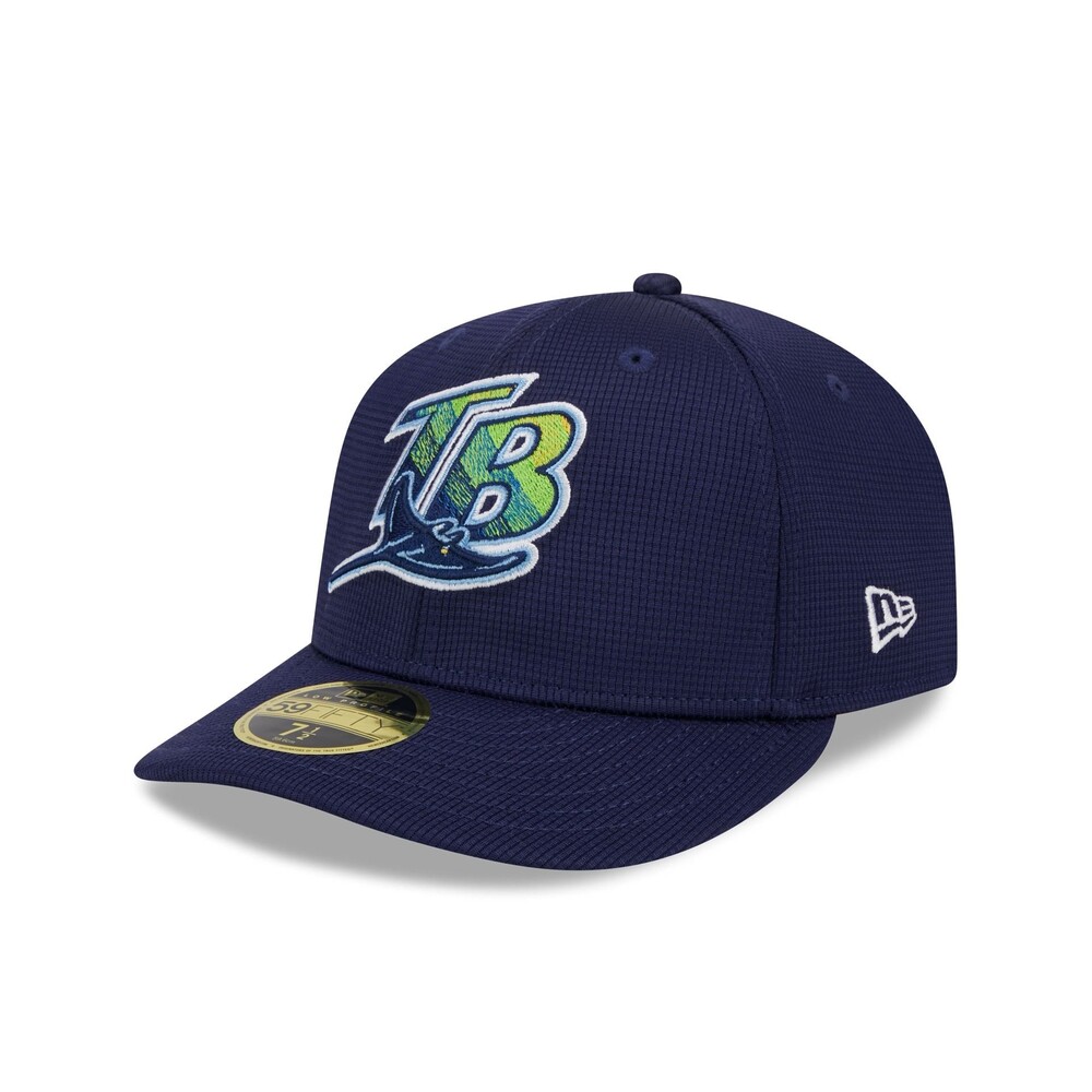 Tampa Bay Rays 2025 Batting Practice Low Profile 59FIFTY Fitted - Size 7 7/8